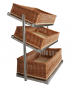 Preview: Brotkorb Etagere 3 Hoog Breed