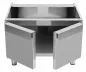 Preview: Unterbau Neutral 700 800 mm mit Türen für UnniCooking-Geräte