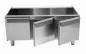 Preview: Unterbau Neutral 700 1200mm mit Türen für UnniCooking Geräte
