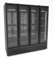 Preview: Gewerbekühlschrank mit 4 Glastüren – 1850 l – Schwarz & Umluftkühlung Preview: Gewerbekühlschrank mit 4 Glastüren – 1850 l – Schwarz & Umluftkühlung