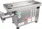 Preview: Fleischwolf, 75 kg/h, festes Kopfdesign, 0,37 kW, Edelstahl, 230 V Preview: Fleischwolf, 75 kg/h, festes Kopfdesign, 0,37 kW, Edelstahl, 230 V