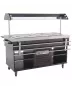Preview: Buffet GN 4/1 gekühlt – Mahagoni, 0,35 kW, LED, Edelstahl, statisch Preview: Buffet GN 4/1 gekühlt – Mahagoni, 0,35 kW, LED, Edelstahl, statisch