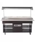 Preview: Heißes Buffet GN 4/1 Mahagoni mit LED