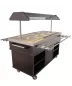 Preview: Buffet GN 4/1 gekühlt – Mahagoni, 0,35 kW, LED, Edelstahl, statisch Preview: Buffet GN 4/1 gekühlt – Mahagoni, 0,35 kW, LED, Edelstahl, statisch