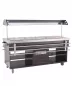 Preview: Buffet GN 5/1 gekühlt – Mahagoni, statisch, LED, 0,4 kW, 5× GN 1/1 Preview: Buffet GN 5/1 gekühlt – Mahagoni, statisch, LED, 0,4 kW, 5× GN 1/1