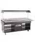 Preview: Buffet GN 5/1 gekühlt – Mahagoni, statisch, LED, 0,4 kW, 5× GN 1/1 Preview: Buffet GN 5/1 gekühlt – Mahagoni, statisch, LED, 0,4 kW, 5× GN 1/1