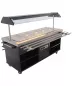 Preview: Buffet GN 5/1 gekühlt – Mahagoni, statisch, LED, 0,4 kW, 5× GN 1/1 Preview: Buffet GN 5/1 gekühlt – Mahagoni, statisch, LED, 0,4 kW, 5× GN 1/1