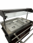 Preview: Heißes Buffet GN 3/1 Mahagoni mit LED – Wärmewagen für 3x 1/1 GN Preview: Heißes Buffet GN 3/1 Mahagoni mit LED – Wärmewagen für 3x 1/1 GN