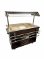 Preview: Heißes Buffet GN 3/1 Mahagoni mit LED – Wärmewagen für 3x 1/1 GN Preview: Heißes Buffet GN 3/1 Mahagoni mit LED – Wärmewagen für 3x 1/1 GN