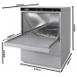 Preview: Geschirrspülmaschine – 500×500 mm Korb, 30 Körbe/Stunde, 3,6 kW Preview: Geschirrspülmaschine – 500×500 mm Korb, 30 Körbe/Stunde, 3,6 kW