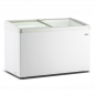 Preview: Gefrierschrank Lotte-396 mit Glasdeckel – 396L Kühl- & Gefriertruhe