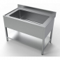 Preview: Spültisch 1200 Edelstahl 430 – 960x510x300 mm Spülbecken Preview: Spültisch 1200 Edelstahl 430 – 960x510x300 mm Spülbecken