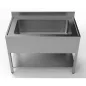 Preview: Spültisch 1200 Edelstahl 430 – 960x510x300 mm Spülbecken Preview: Spültisch 1200 Edelstahl 430 – 960x510x300 mm Spülbecken