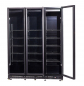 Preview: Kühlschrank mit 3 Glastüren 1200 l – Schwarz, Umluft & LED Preview: Kühlschrank mit 3 Glastüren 1200 l – Schwarz, Umluft & LED