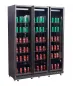 Preview: Kühlschrank mit 3 Glastüren 1200 l – Schwarz, Umluft & LED Preview: Kühlschrank mit 3 Glastüren 1200 l – Schwarz, Umluft & LED