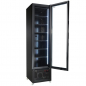 Preview: TIEFKÜHLSCHRANK 1 GLASTÜR SCHWARZ NAP-250F