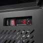Preview: TIEFKÜHLSCHRANK 1 GLASTÜR SCHWARZ NAP-250F