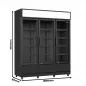 Preview: Kühlschrank 3 Glastüren - 1065 Liter Preview: Kühlschrank 3 Glastüren - 1065 Liter