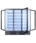 Preview: Kühlschrank 3 Glastüren Jde-1530R