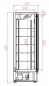 Preview: Tiefkühlschrank 3 Glastüren Jde-1530F