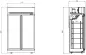Preview: Tiefkühlschrank 2 Glastüren Schwarz Ins-1000F Bl Preview: Tiefkühlschrank 2 Glastüren Schwarz Ins-1000F Bl