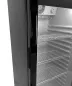 Preview: Glastürkühlschrank – 240 L, schwarz, LED, +1 bis +10 °C Preview: Glastürkühlschrank – 240 L, schwarz, LED, +1 bis +10 °C