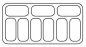Preview: Speiseisvitrine Bali 9X5 Ltr Preview: Speiseisvitrine Bali 9X5 Ltr