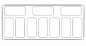 Preview: Speiseisvitrine Curacao 10X5 Ltr Preview: Speiseisvitrine Curacao 10X5 Ltr
