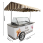 Preview: Speiseiswagen RHODOS 9x5 – Mobiler Eisverkaufswagen mit Kühlung