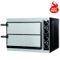 Preview: Combisteel Doppelkammer Pizzaofen | 2,4 kW 230V | 2 Pizzen ø 32 cm Preview: Combisteel Doppelkammer Pizzaofen | 2,4 kW 230V | 2 Pizzen ø 32 cm