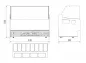 Preview: Speiseeisvitrine Borneo 12x5L – Umluftkühlung – 378 L
