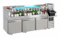 Preview: Kühltisch mit Cocktailbar-Station – 3 Türen – 280 l
