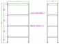 Preview: Wandbretter 4 Levels Selbstmontage 900 Preview: Wandbretter 4 Levels Selbstmontage 900