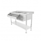 Preview: Cocktailbarstation Edelstahl 1400 mm mit Speed Rail & Eisschale – Profi Barlösung