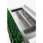 Preview: Cocktailbarstation Edelstahl 1400 mm mit Speed Rail & Eisschale – Profi Barlösung