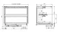 Preview: Einbau Wandmodell Wärmevitrine Keramik Eckig - Schwarz 4/1 Preview: Einbau Wandmodell Wärmevitrine Keramik Eckig - Schwarz 4/1