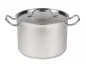 Preview: Gemüsetopf Medium Edelstahl Deckel Ø32 16L