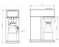 Preview: Kaffeemaschine mit Thermoskanne 2 L – 100 Tassen/Stunde Preview: Kaffeemaschine mit Thermoskanne 2 L – 100 Tassen/Stunde