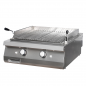 Preview: Premium Lavastein Grill Doppelgerät 90cm tief Gas - Gastrohot