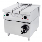 Preview: Premium Bratpfanne 100L 90cm tief Gas - Hochwertige Gastro Pfanne für professionelle Küche