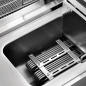 Preview: Fritteuse 700 Elektrische Fritteuse 1x12L 9kW Doppelwand-Isolierung