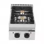 Preview: Gasherd Ranges 700 G70C10B – 13kW, 2 Brenner, Tischgerät
