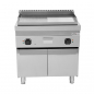 Preview: Elektro-Grillplatte E70GP20 Serie 700 1/2 glatt 1/2 gerillt Chrom