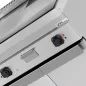 Preview: Elektro-Grillplatte Serie 700 1/2 glatt 1/2 gerillt Chrom