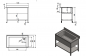 Preview: Spültisch 1200 Edelstahl 430 – 960x510x300 mm Spülbecken Preview: Spültisch 1200 Edelstahl 430 – 960x510x300 mm Spülbecken