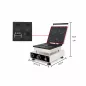 Preview: Pfannkuchenmaker 4× Ø10 cm – Elektrisch – 230 V – Edelstahl Preview: Pfannkuchenmaker 4× Ø10 cm – Elektrisch – 230 V – Edelstahl