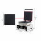 Preview: Sirup-Waffeleisen Quadrat – 253×253 mm – 1,75 kW