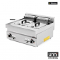 Preview: Fritteuse 2x10L UnniCooking 650 LINE – Kaltzone, Ablasshahn