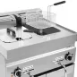 Preview: Fritteuse 2x10L 650 LINE – Kaltzone, Ablasshahn
