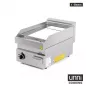 Preview: Elektro-Bratplatte UNNI-COOKING 650 Chrom Edelstahl, EGO-Thermostat